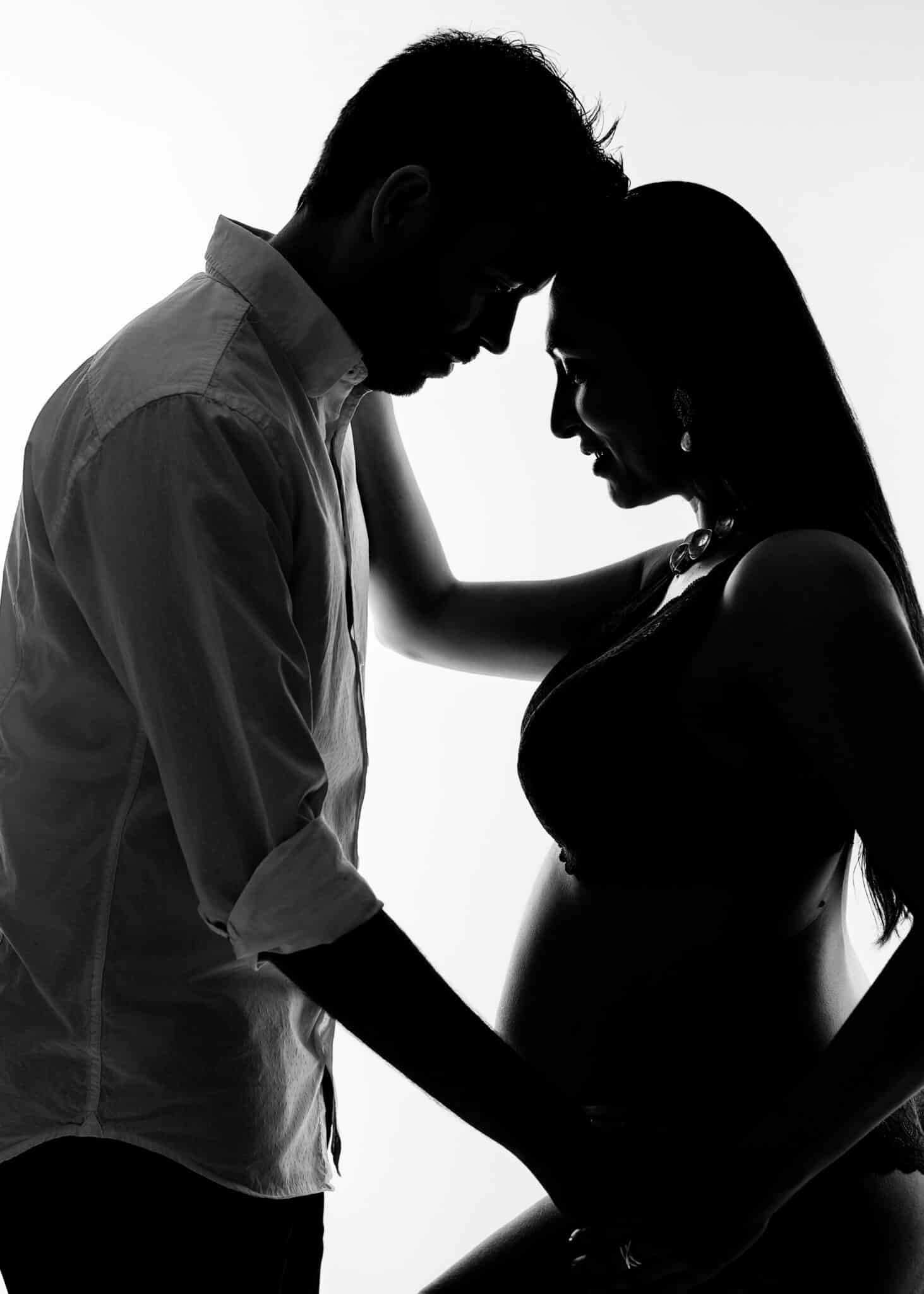 Foto embarazo con pareja