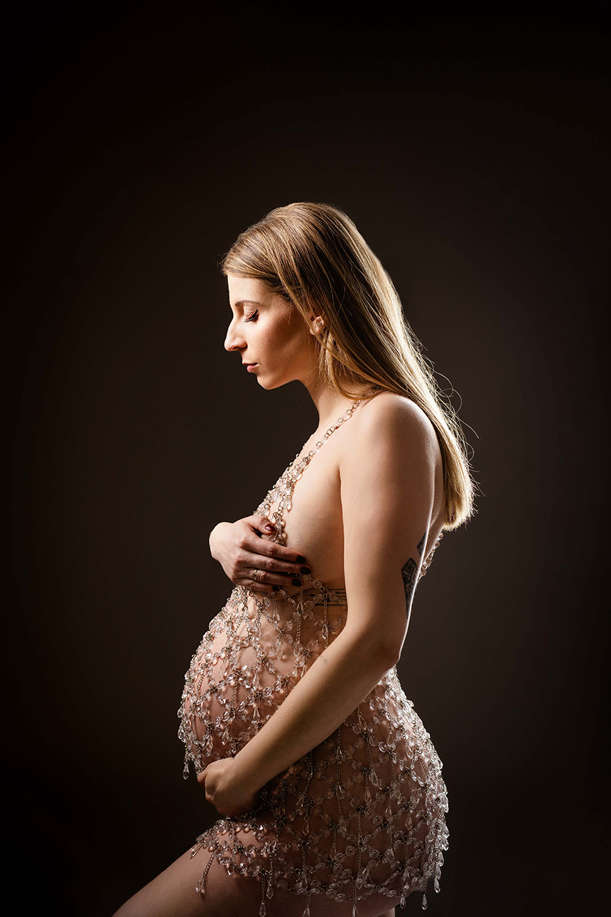 Foto embarazo elegante 1