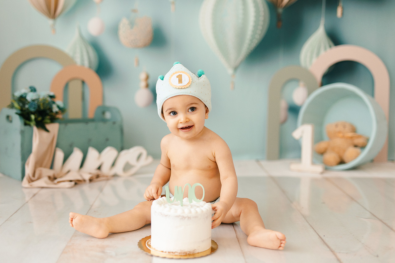 Sesión de Primer Cumpleaños en Madrid