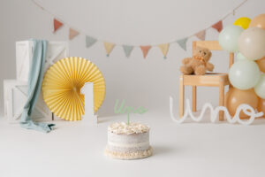 Smash Cake elegante en Madrid